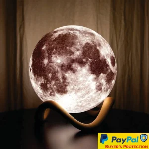 Moon Lamp (15cm) With Modern Stand